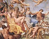 Annibale Carracci Triumph of Bacchus and Ariadne [detail 1] painting